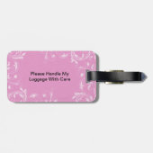 Gepäckanhänger für Mädchen (Rückseite horizontal)