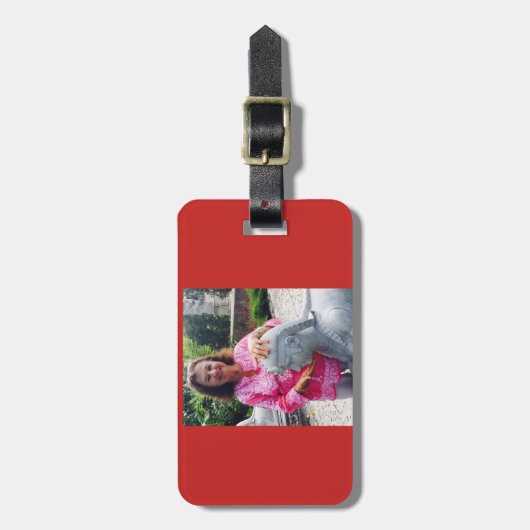 Gepäckanhänger für meine Mama (Vorderseite vertikal)