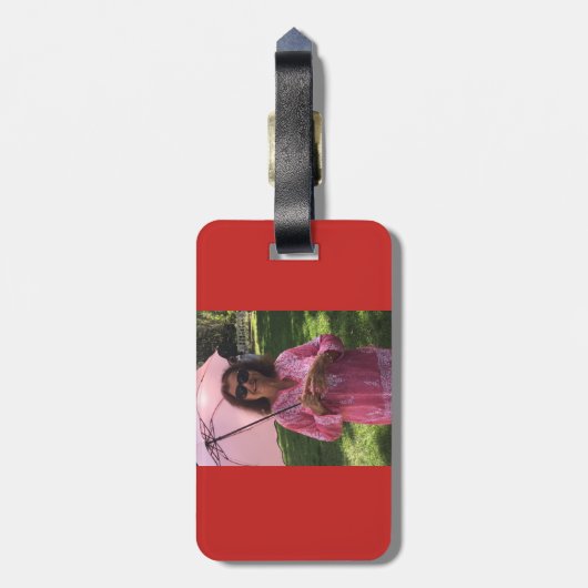 Gepäckanhänger für meine Mama (Rückseite vertikal)