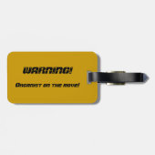 Gepäckanhänger für Organisten - Christchurch (Rückseite horizontal)