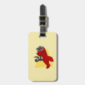 Gepäckanhänger für Pinguine Cartoon (Vorderseite vertikal)