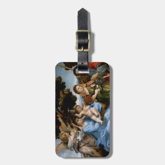 Gepäckanhänger für religiöse Kunst (Vorderseite vertikal)