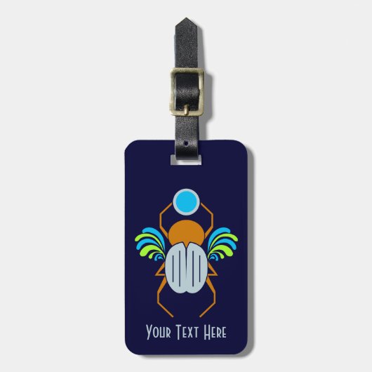 Gepäckanhänger für Scarab (Vorderseite vertikal)