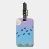 Gepäckanhänger für Vögel (Vorderseite vertikal)