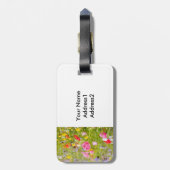 Gepäckanhänger für wild lebende Blume (Rückseite vertikal)