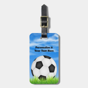 Gepäckanhänger Fußball