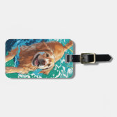 Gepäckanhänger Golden Retriever (Vorderseite horizontal)
