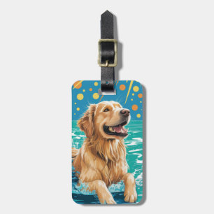 Gepäckanhänger Golden Retriever