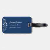 Gepäckanhänger handgezogen (Rückseite horizontal)