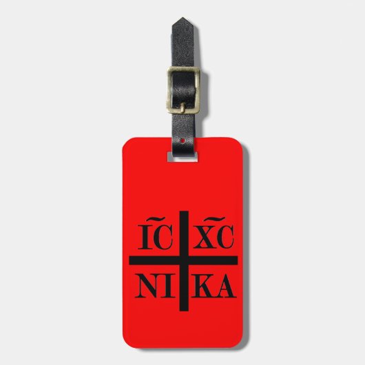 Gepäckanhänger ICs XC NIKA (Vorderseite vertikal)