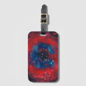 Gepäckanhänger im Rosette-Nebel (Vorderseite Vertikal)