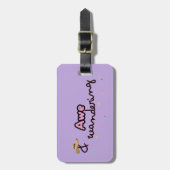 Gepäckanhänger, individuell anpassbar gepäckanhänger (Vorderseite vertikal)