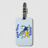 Gepäckanhänger König-Open (Vorderseite Vertikal)