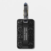 Gepäckanhänger KristallBling Strass (Rückseite vertikal)
