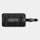 Gepäckanhänger KristallBling Strass (Rückseite horizontal)