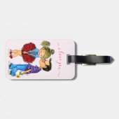 Gepäckanhänger - Liebe (Rückseite horizontal)