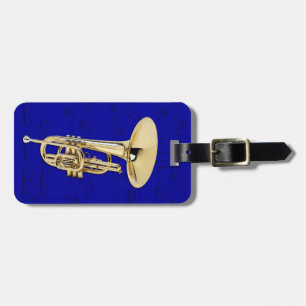 Gepäckanhänger - Mellophone - wählen Sie Farbe