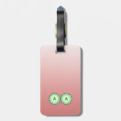 Gepäckanhänger mit der Nummer "Best Customizable B (Rückseite vertikal)