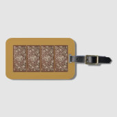 Gepäckanhänger mit einzigartigem Gold-Design (Vorderseite (Horizontal))