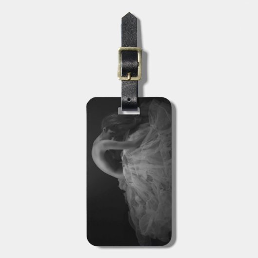 Gepäckanhänger mit Fotografie durch Omar Ortiz (Vorderseite vertikal)