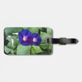 Gepäckanhänger mit Lederband (Rückseite horizontal)