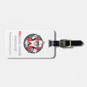 Gepäckanhänger mit Lederband