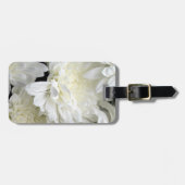 Gepäckanhänger mit Lederband (Vorderseite horizontal)