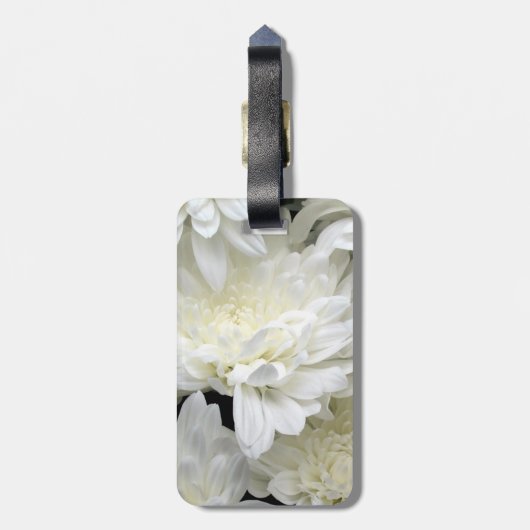 Gepäckanhänger mit Lederband (Rückseite vertikal)