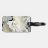 Gepäckanhänger mit Lederband (Rückseite horizontal)