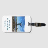 Gepäckanhänger mit sanften Waffen aufgehoben (Vorderseite (Horizontal))