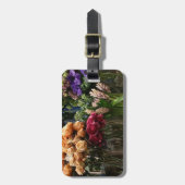 Gepäckanhänger mit schönen Blume Shop Blogs (Vorderseite vertikal)