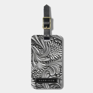 Gepäckanhänger mit Silber