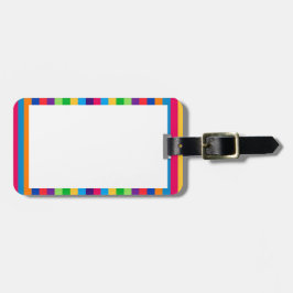 Gepäckanhänger mit Spaß-Streifen