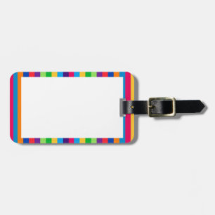 Gepäckanhänger mit Spaß-Streifen