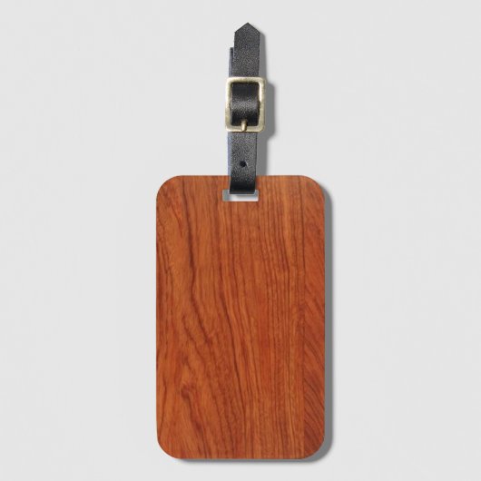 Gepäckanhänger mit Visitenkarte-Schlitz (Vorderseite Vertikal)