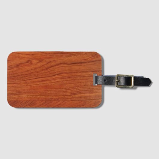 Gepäckanhänger mit Visitenkarte-Schlitz (Vorderseite (Horizontal))