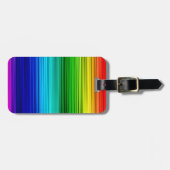 Gepäckanhänger/Regenbogen Gepäckanhänger (Vorderseite horizontal)