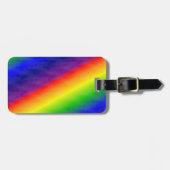 Gepäckanhänger/Regenbogen Gepäckanhänger (Vorderseite horizontal)