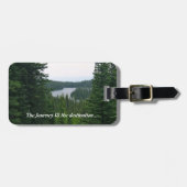 Gepäckanhänger: Reise Gepäckanhänger (Vorderseite horizontal)