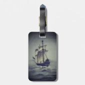 Gepäckanhänger SEGELSCHIFF (Rückseite vertikal)