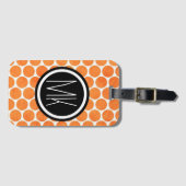 Gepäckanhänger Seiten-Monogramm-2 (Vorderseite (Horizontal))