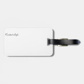 Gepäckanhänger Shih Tzu (Rückseite horizontal)