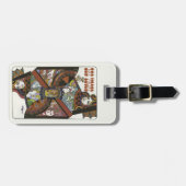 Gepäckanhänger von Las Vegas (Vorderseite horizontal)