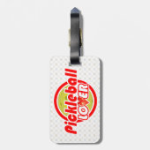 Gepäckanhänger-Wahlen Pickleball Liebhaber-2&2B Gepäckanhänger (Rückseite vertikal)