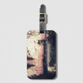 Gepäckanhänger - Welt in meinen Augen durch (Vorderseite Vertikal)