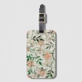 Gepäckanhänger: WILLIAM MORRIS: JASMINE Gepäckanhänger (Vorderseite Vertikal)