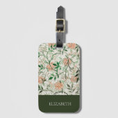 Gepäckanhänger: WILLIAM MORRIS : JASMINE Gepäckanhänger (Vorderseite Vertikal)