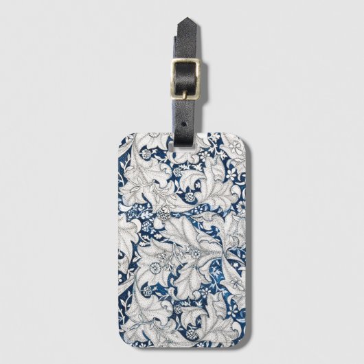 Gepäckanhänger: WILLIAM MORRIS : WALLFLOWER Gepäckanhänger (Vorderseite Vertikal)