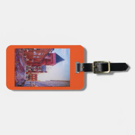 Gepäckanhängergeldbeutelumbau-Schlüsselkette Gepäckanhänger