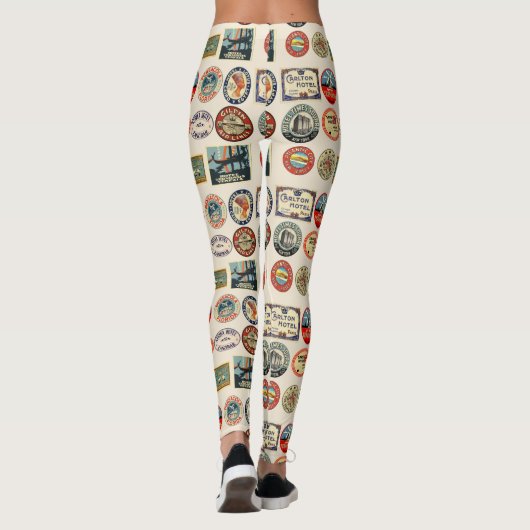 Gepäckaufkleber Leggings (Rückseite)